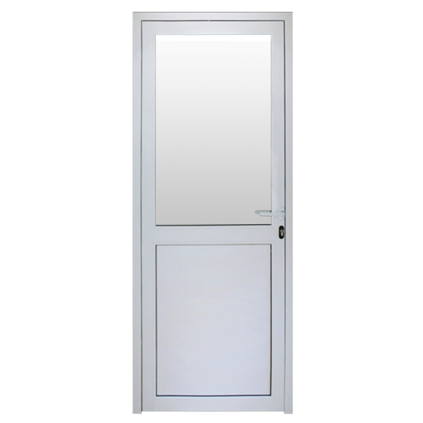 Puerta Aluminio M Dena Modelo Vidrio Pacella Aberturas